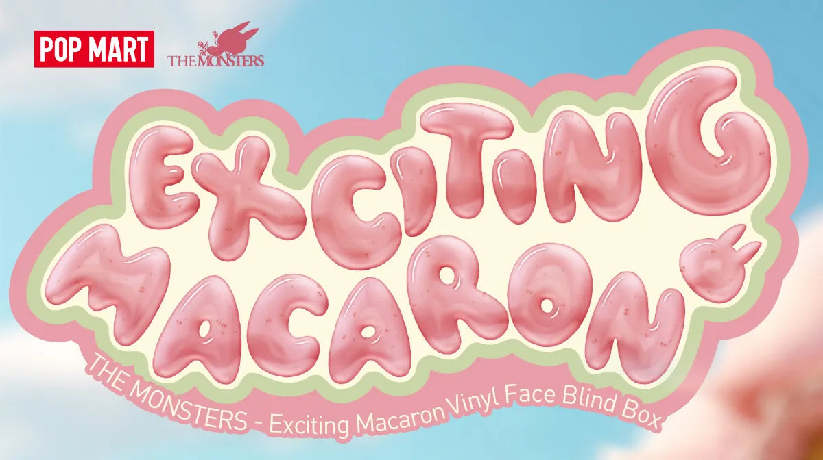 THE MONSTERS - EXCITING MACARON SERIES Vinyl Face Blind Box