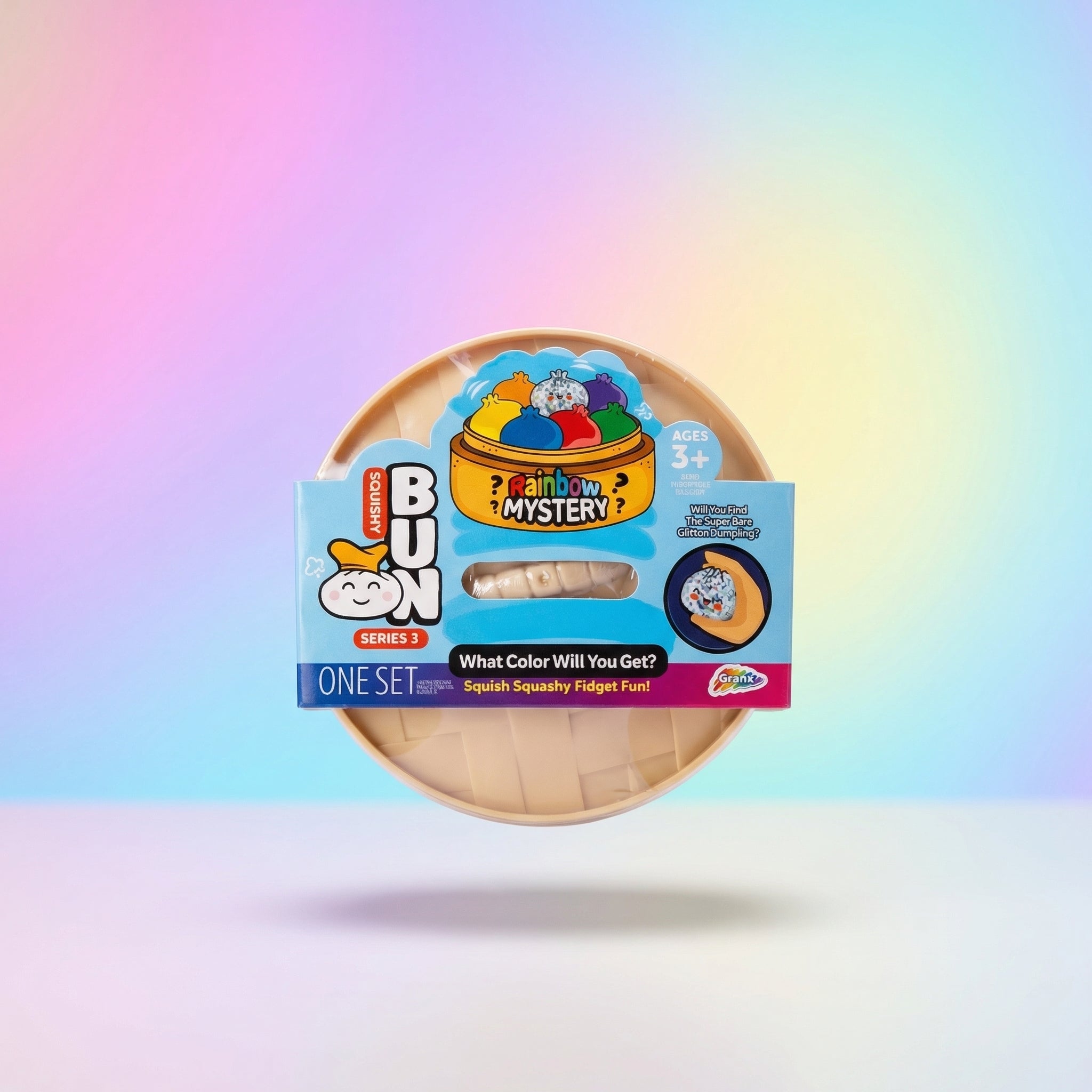 Rainbow Mystery Squishy Dumpling Series 3