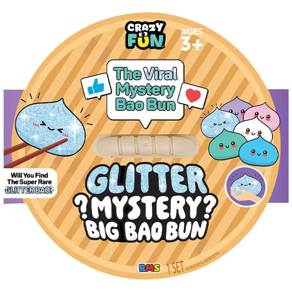 Glitter Mystery Big Bao Bun 7"