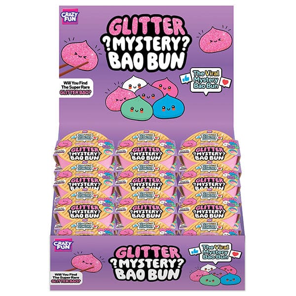Glitter Mystery Bao Bun 4"