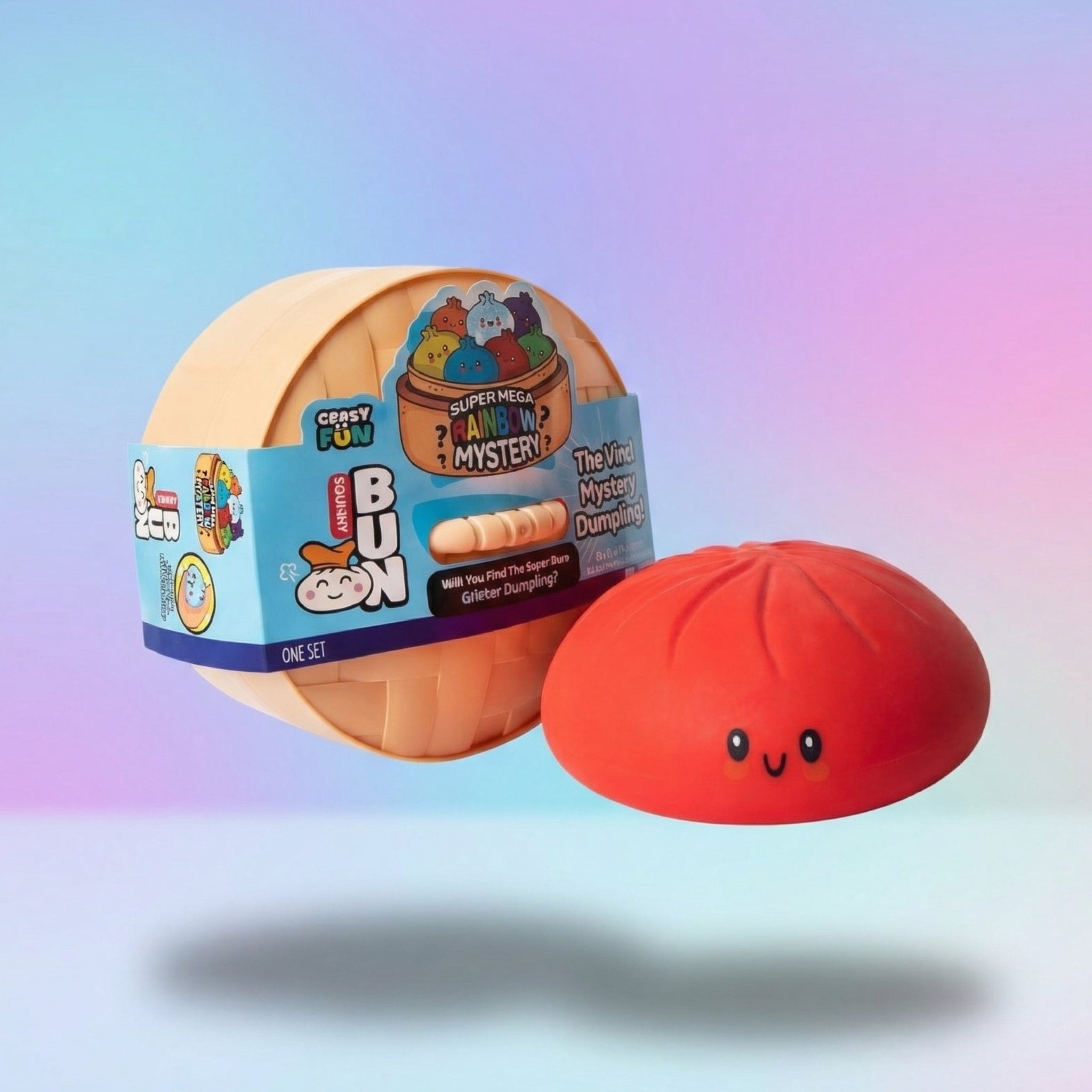 Rainbow Mystery Squishy Dumpling XXL