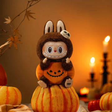 Happy Halloween Party Series - Sitting Pumpkin Vinyl Plush Pendant