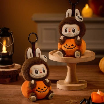 Happy Halloween Party Series - Sitting Pumpkin Vinyl Plush Pendant