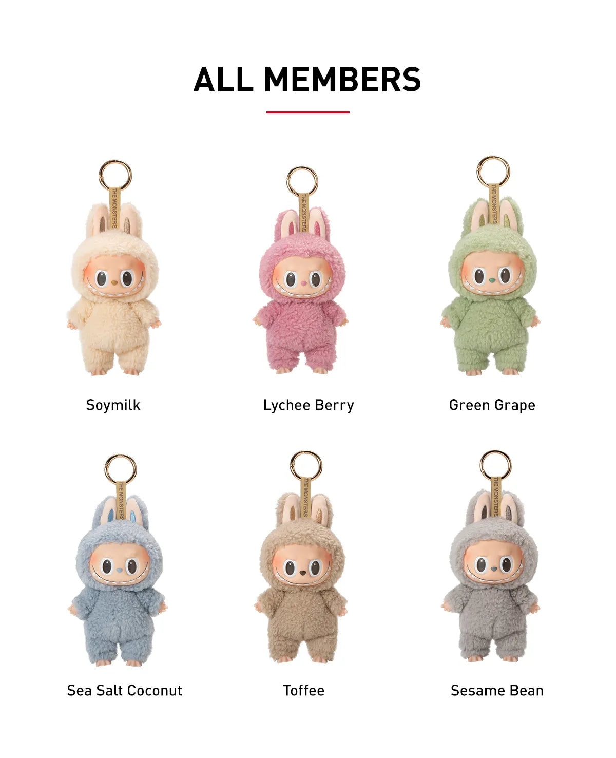 THE MONSTERS - EXCITING MACARON SERIES Vinyl Face Blind Box