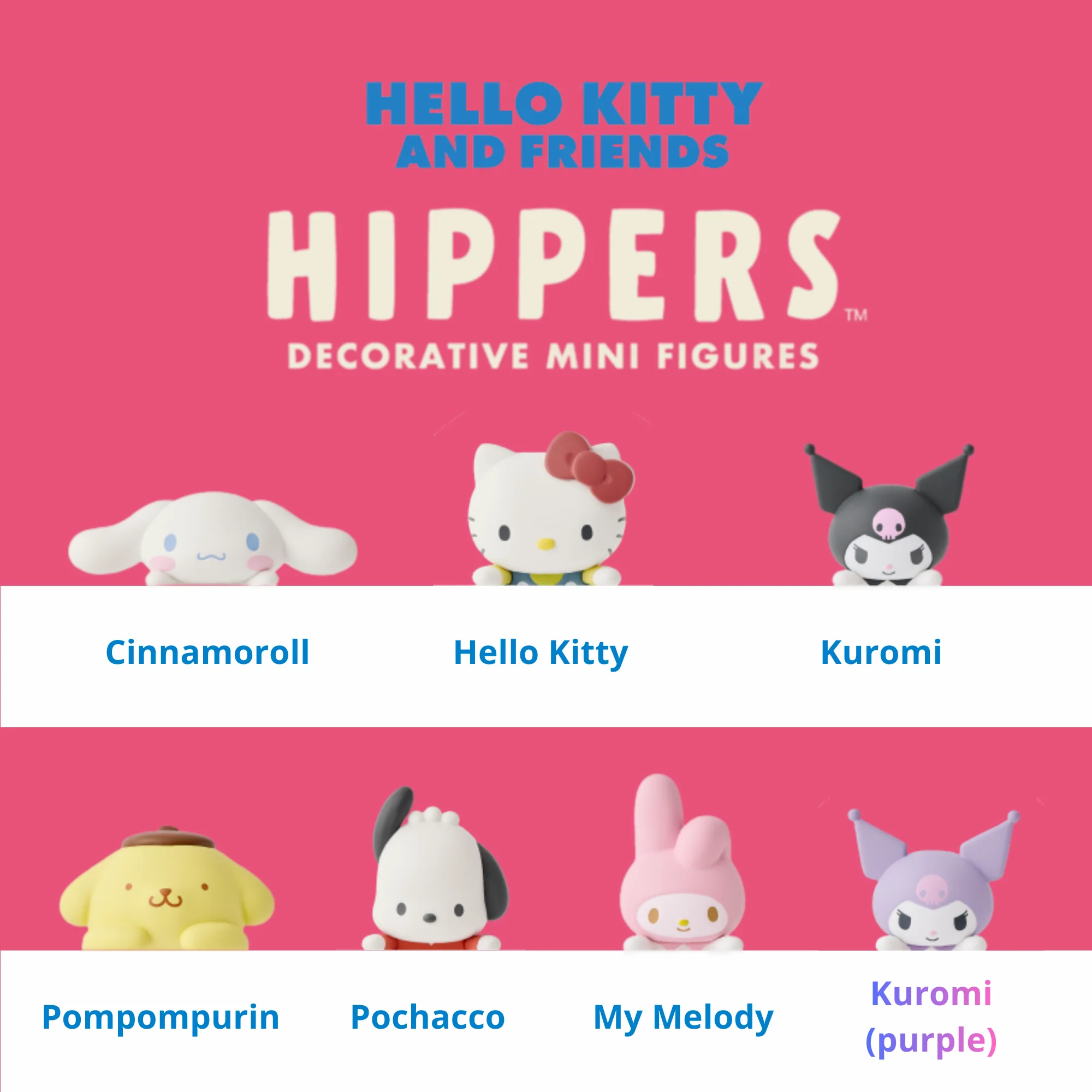 Sonny Angel Hippers Hello Kitty And Friends