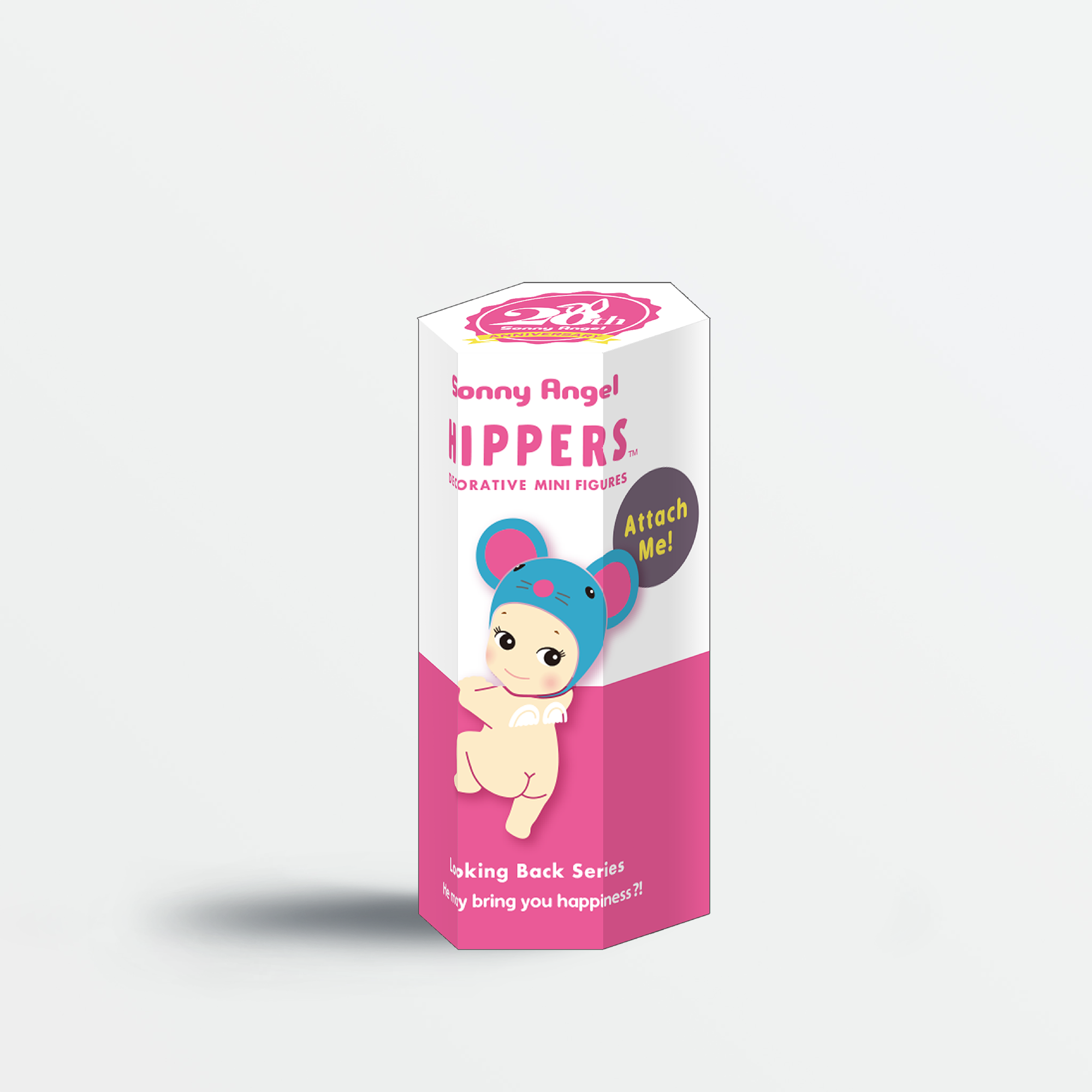 Sonny Angel Blind Box Hippers Looking Back (1 pc) Skin Cupid