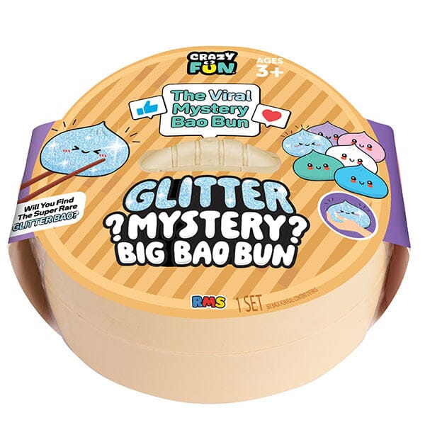 Glitter Mystery Big Bao Bun 7"