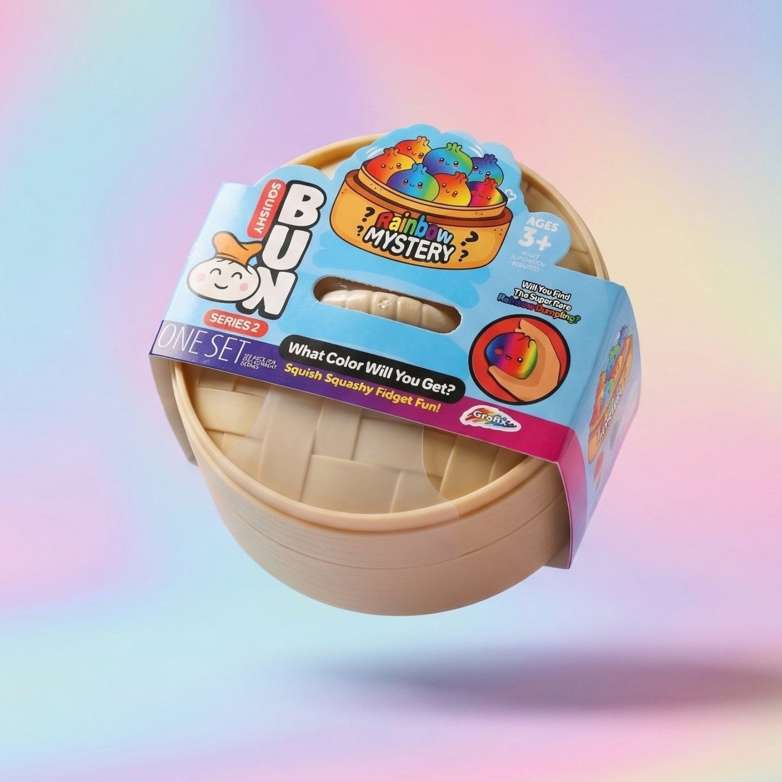 Rainbow Mystery Squishy Dumpling Series 2