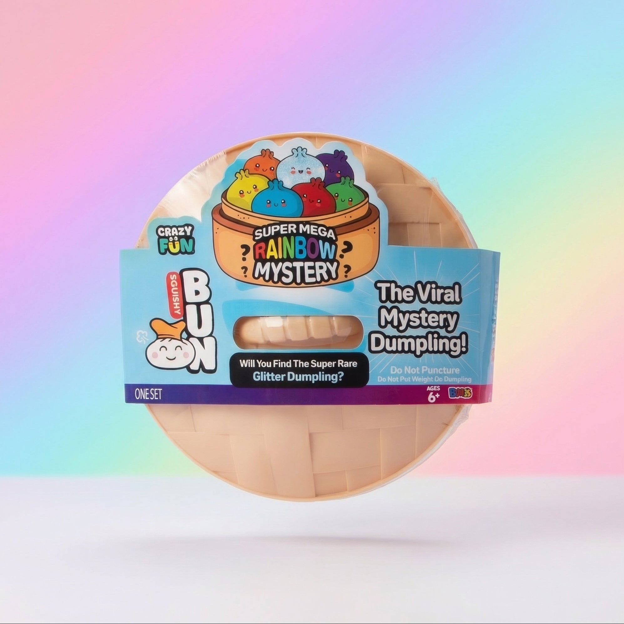 Rainbow Mystery Squishy Dumpling XXL
